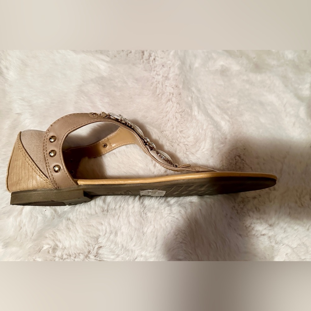 DbDk Fashion Crystal Women’s Flat Sandals - Picture 6 of 10